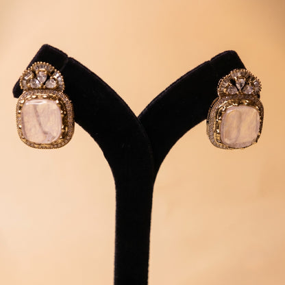 Shiny Crown Earrings