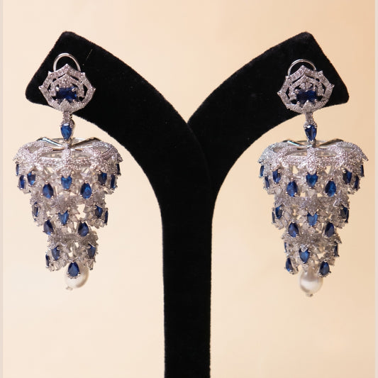 Majestic Sapphire Earrings