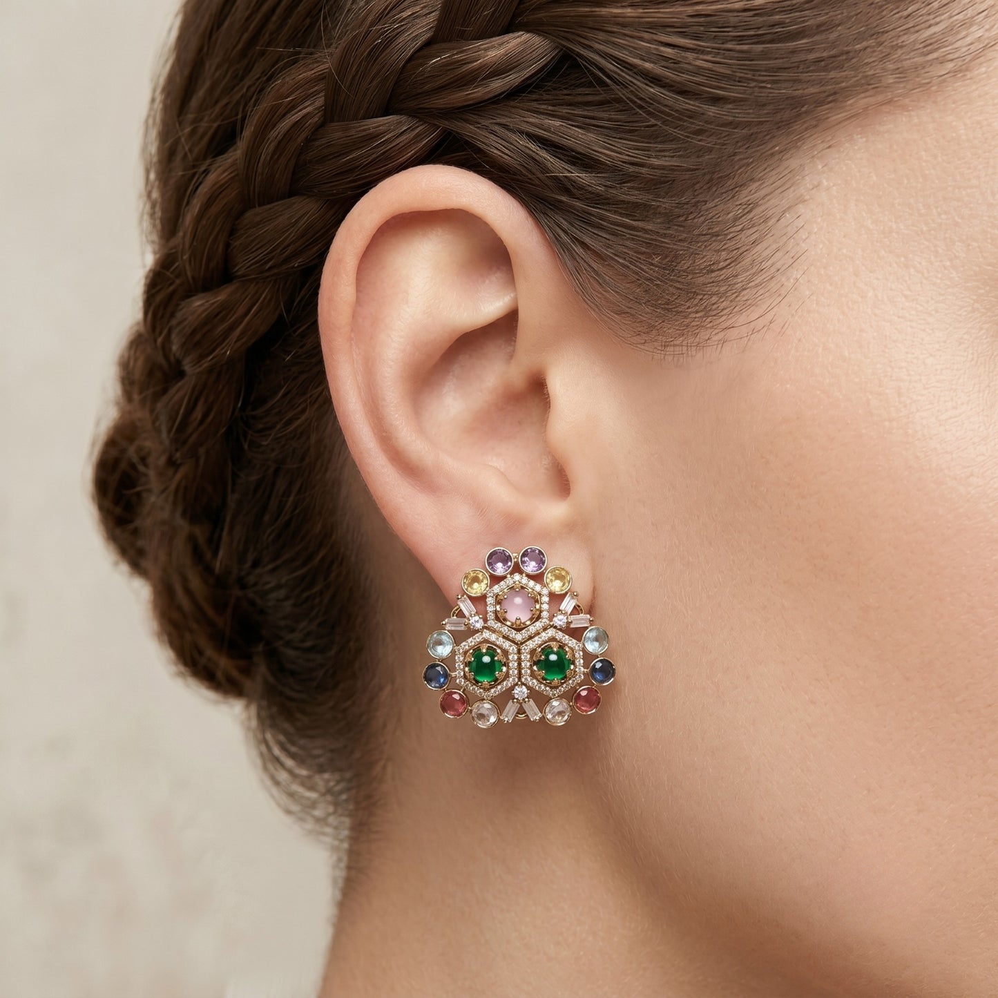Jewel Mosaic Earrings