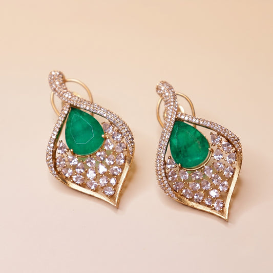 Scarlet Spark Doublet Earrings