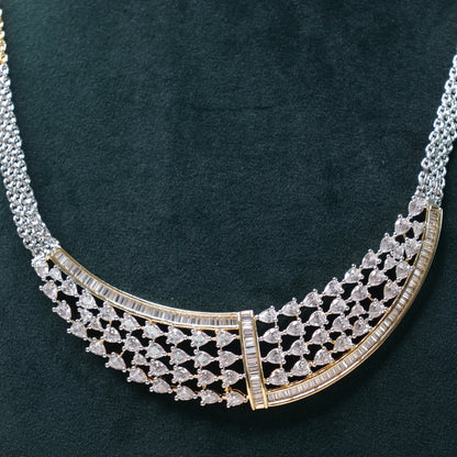 Diamond Weave CZ Set