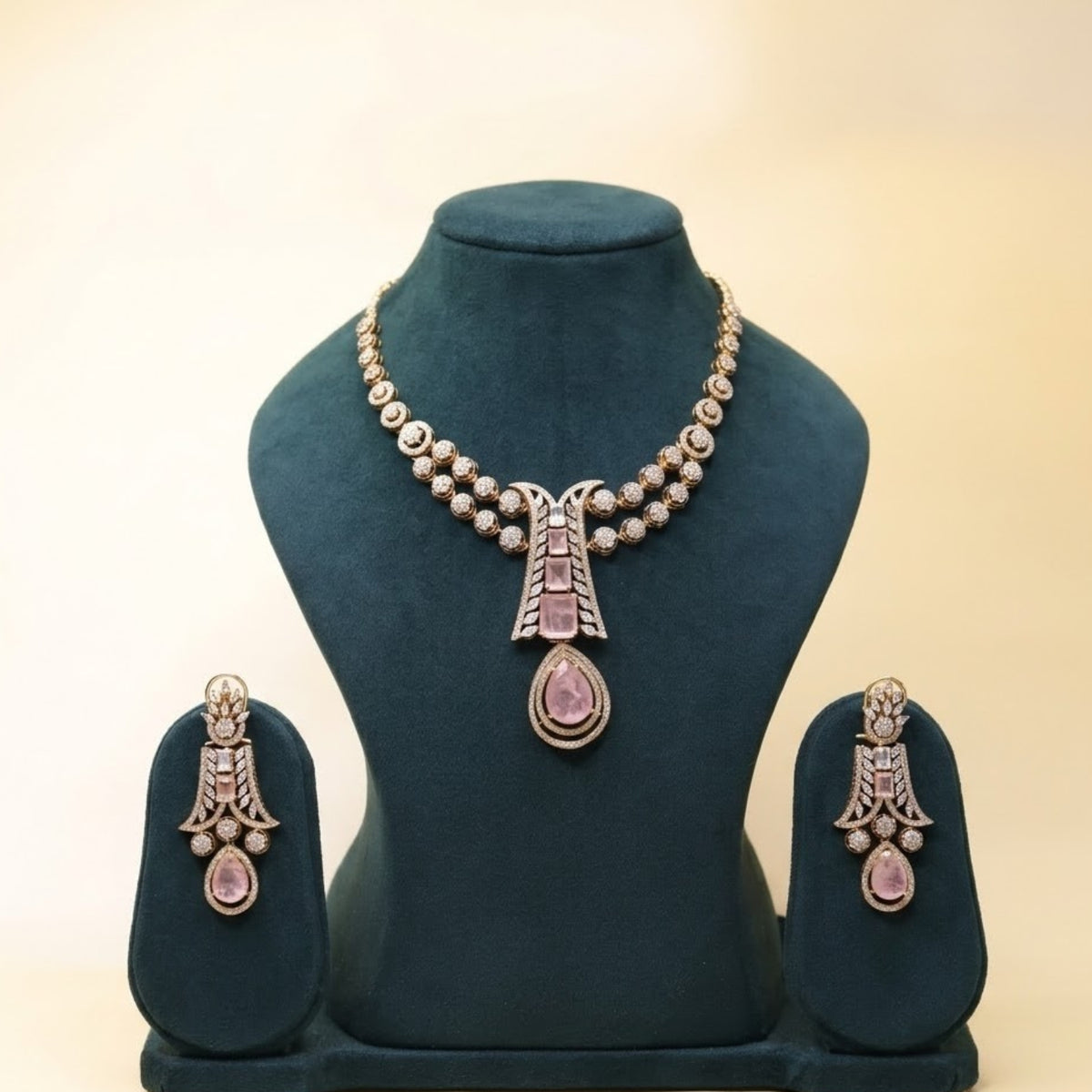 Crystal Chandelier Doublet  Set