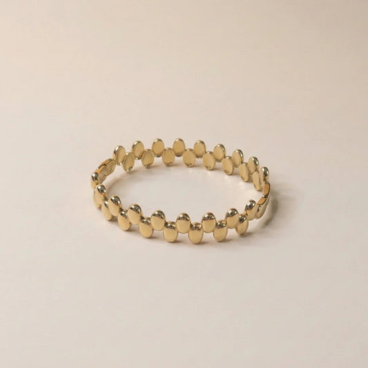 Golden Orbit Bracelet