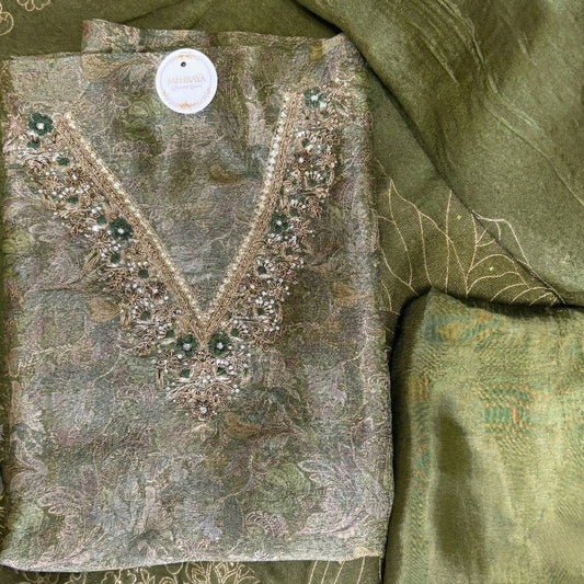 Antique Olive Grace Suit