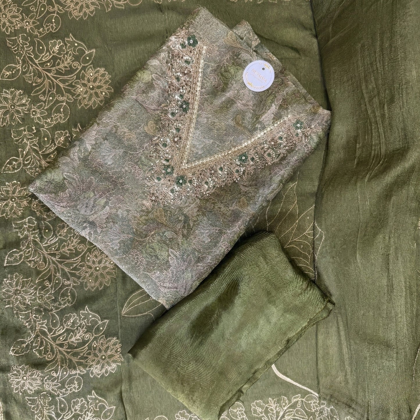 Antique Olive Grace Suit