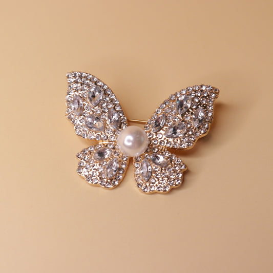 Pearlwing Brooch