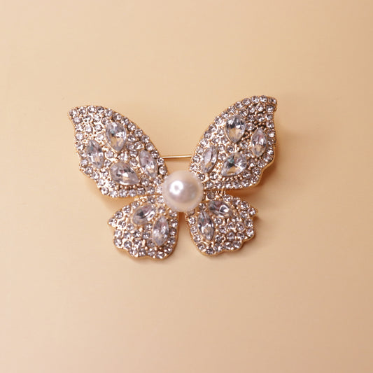 Pearlwing Brooch