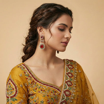 Royal Filigree Cascade Earrings