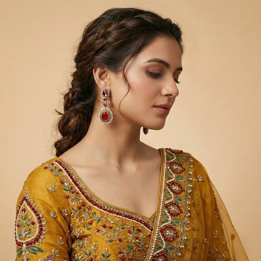 Royal Filigree Cascade Earrings