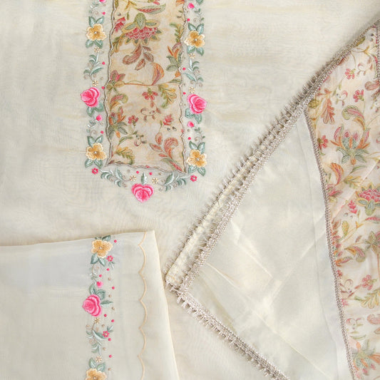 Rosebud Embroidered Suit