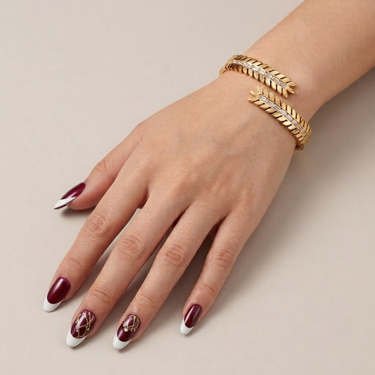 Gilded Laurel  Bracelet