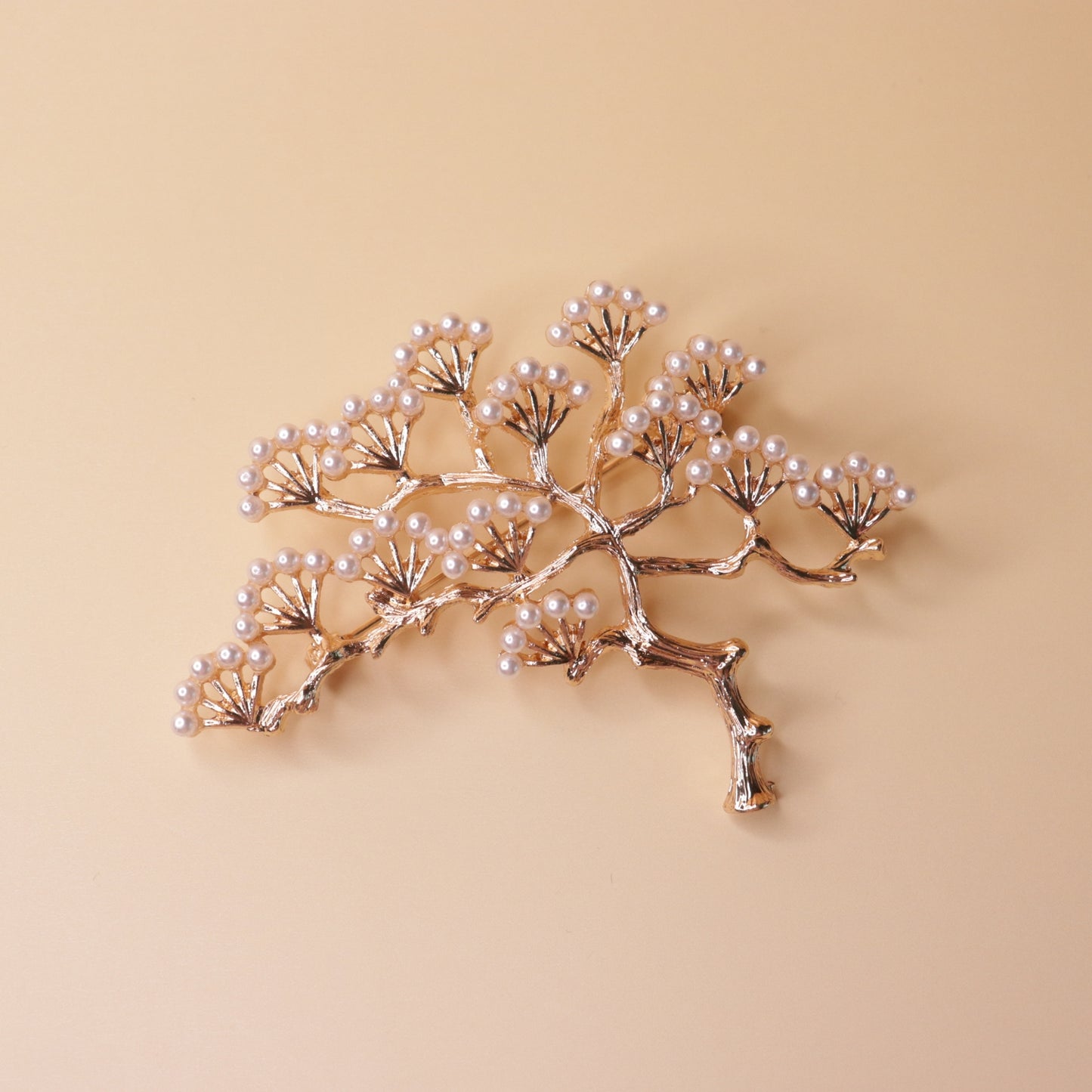 Pearlwood Harmony Brooch