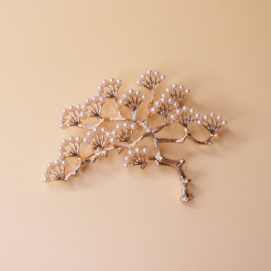 Pearlwood Harmony Brooch