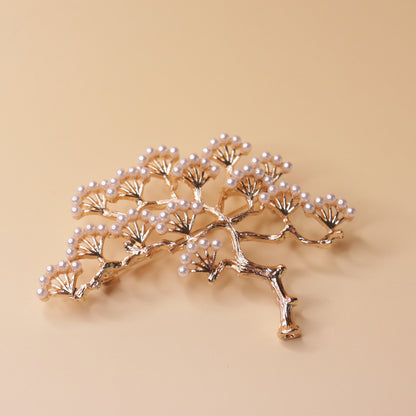Pearlwood Harmony Brooch