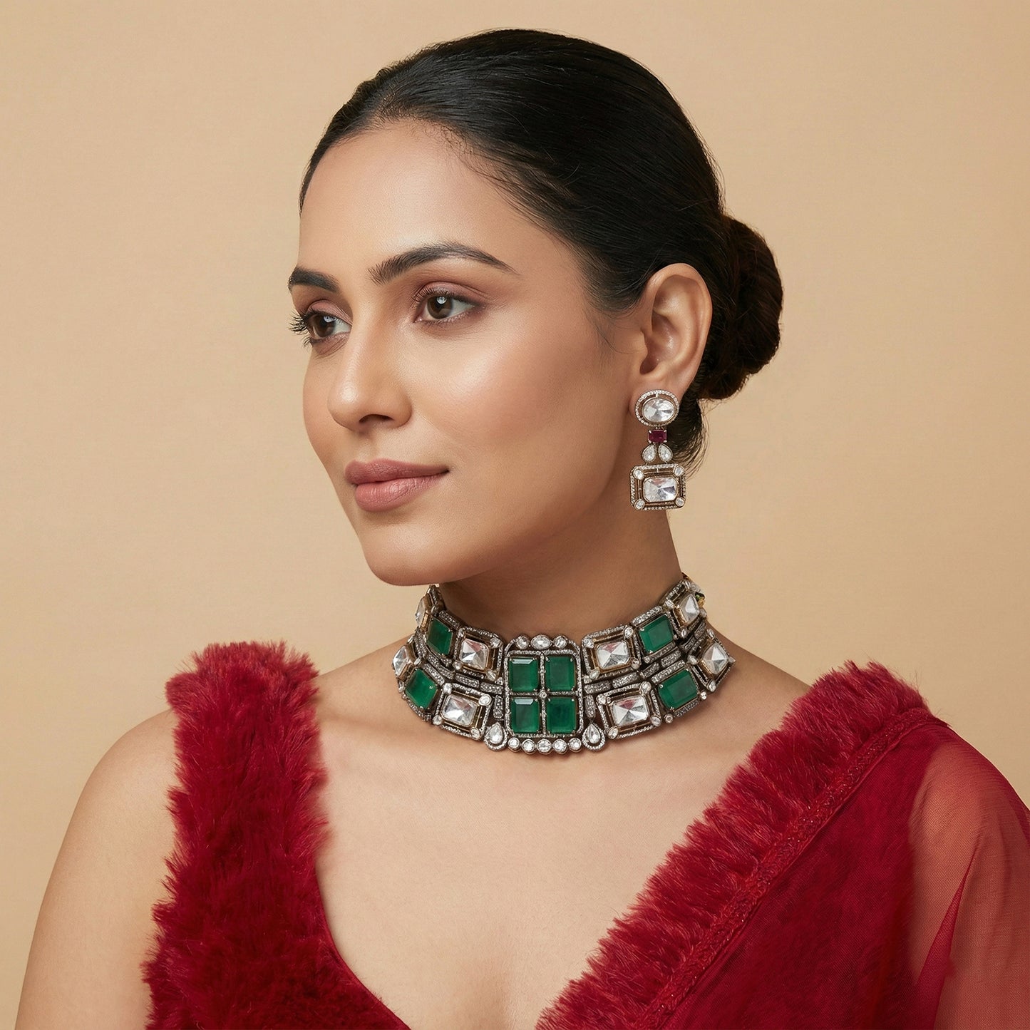 Lazawal Blue Crystal Set