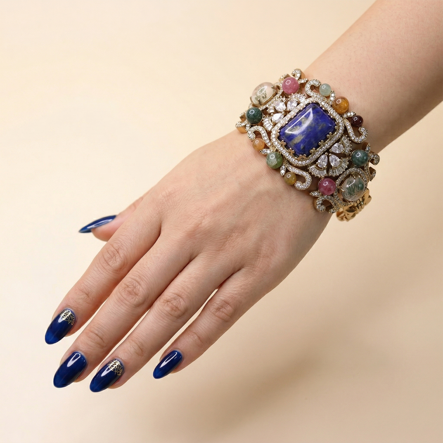 Royal Azure Heritage Cuff