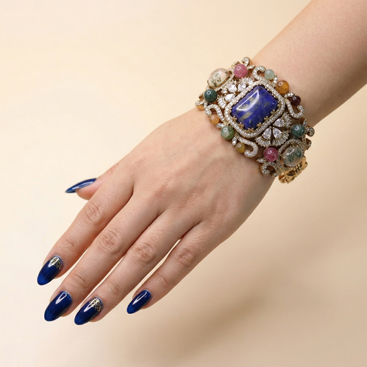 Royal Azure Heritage Cuff