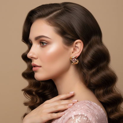 Lavender Empress Earrings