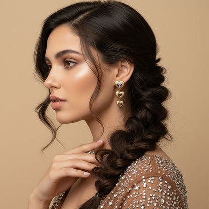 Heartstring Luxe Earrings