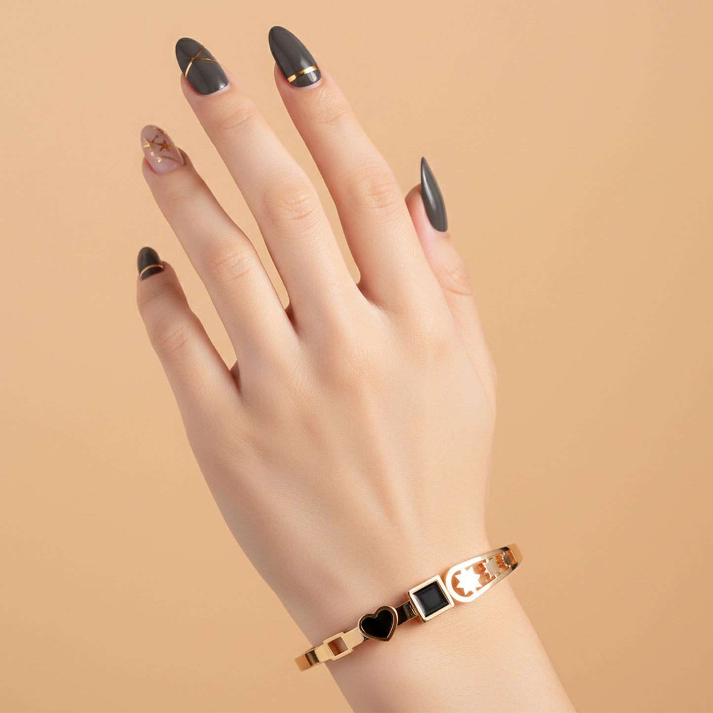 The Celestial Heart Bracelet