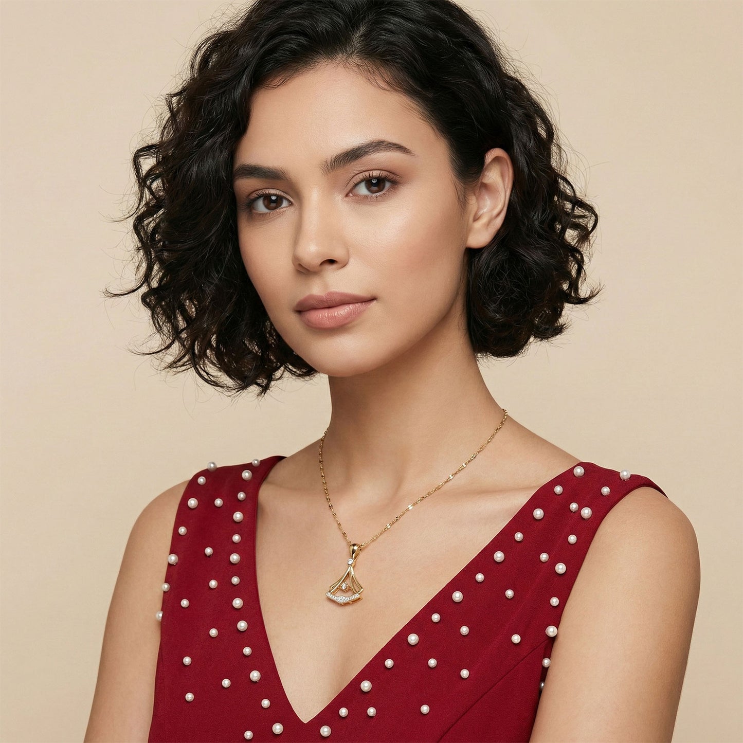 Arch of Gold Neck Chain