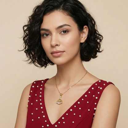 Arch of Gold Neck Chain