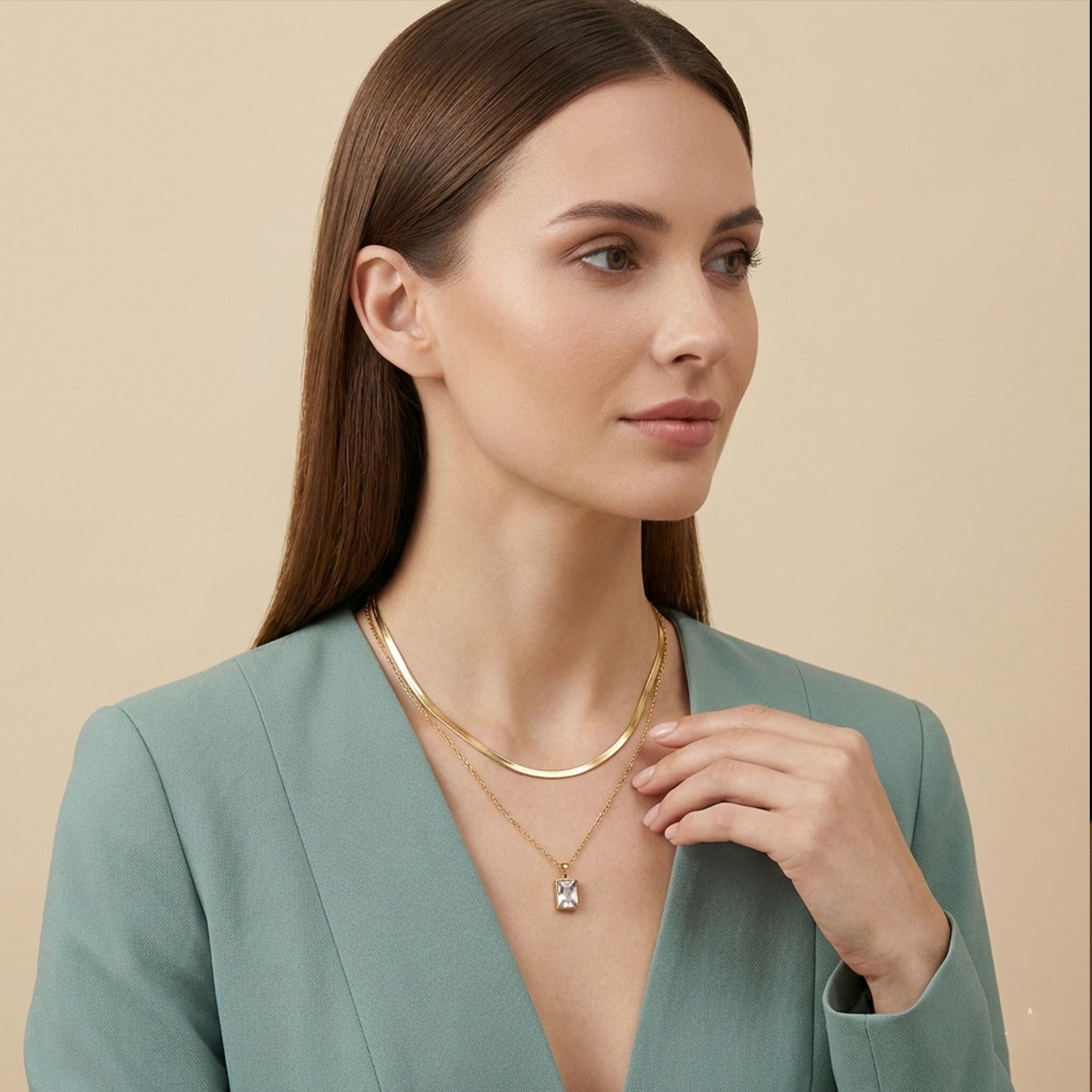 Minimalist Duo Neck Chain