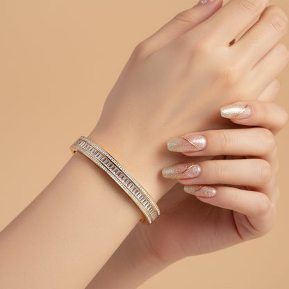 Stacked Crystal Bracelet