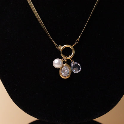 Classic Aura Pearl Neck Chain