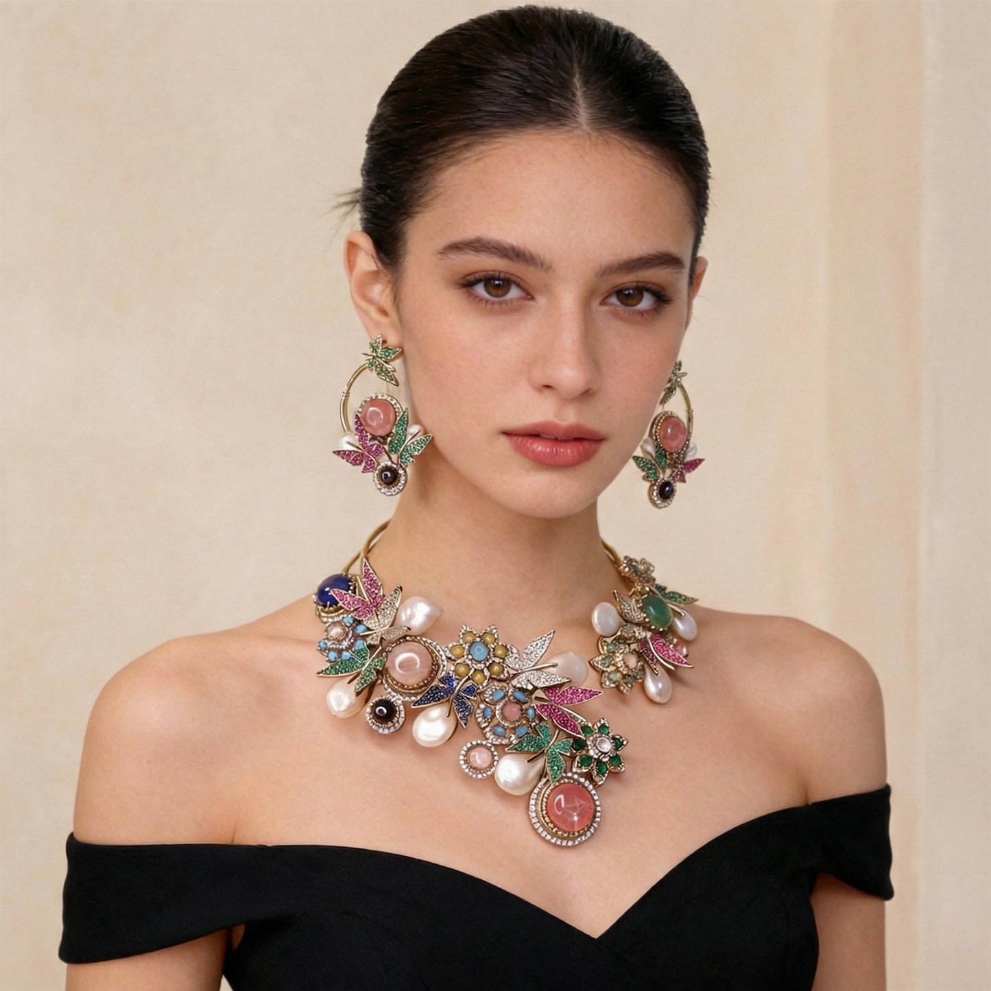 Multi-Quartz Antique Set